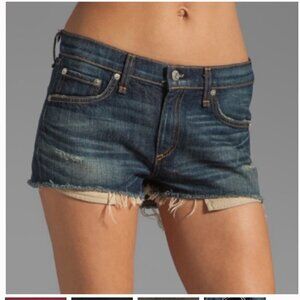 Rag & Bone Shorts in Sheffield distressed summer vacation sz 26 100% cotton